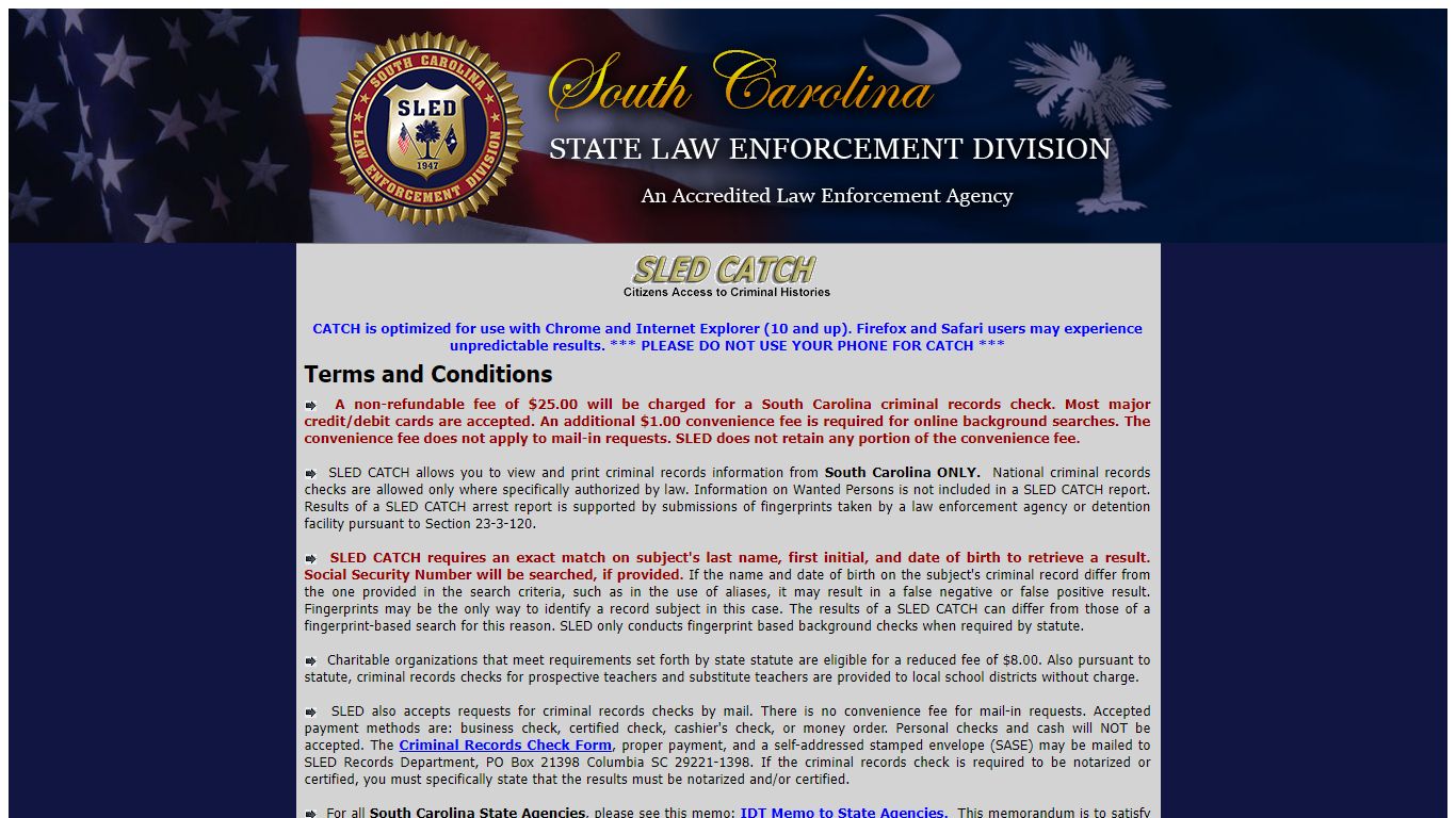 South Carolina Law Enforcement Division